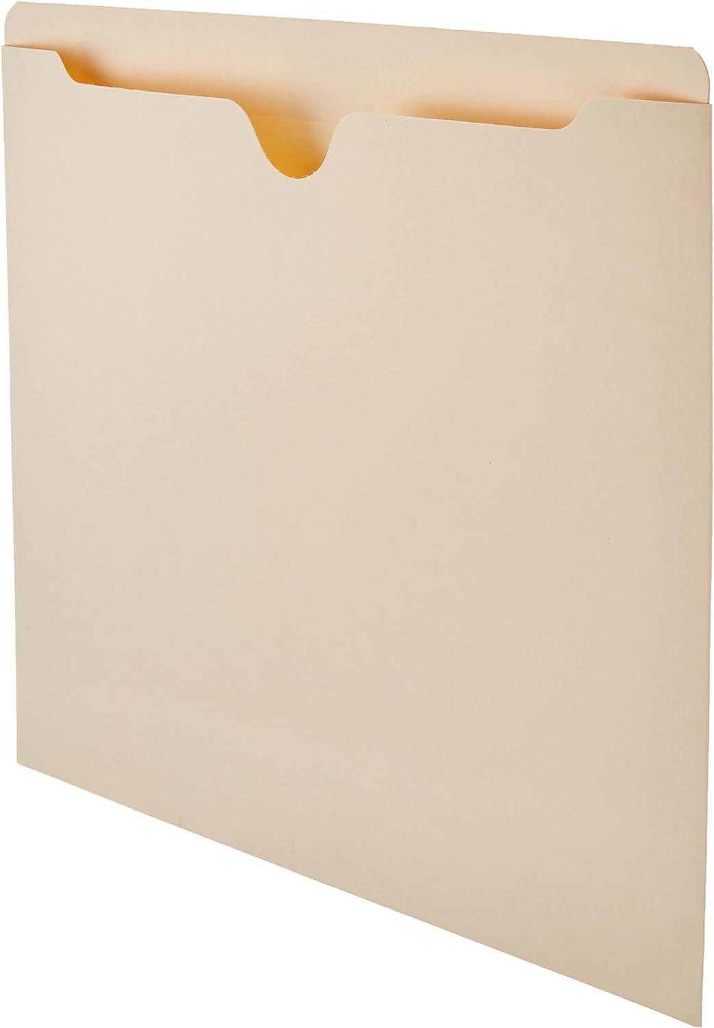 71TE3yuiPL._AC_SL1500_.jpg File Folders Jacket, Reinforced Straight-Cut Tab, Flat-No Expansion, Size, Manila, 100-Pack - AMZ600 - Image 1